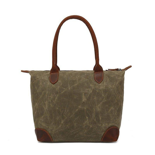 Woosir Canvas Tote Bags with Zipper Closure - Woosir