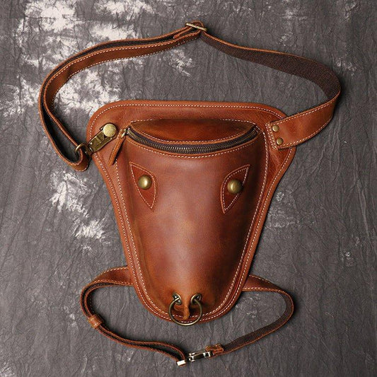 Woosir Cool Cow Head Leg Crossbody Bag Fanny Pack - Woosir