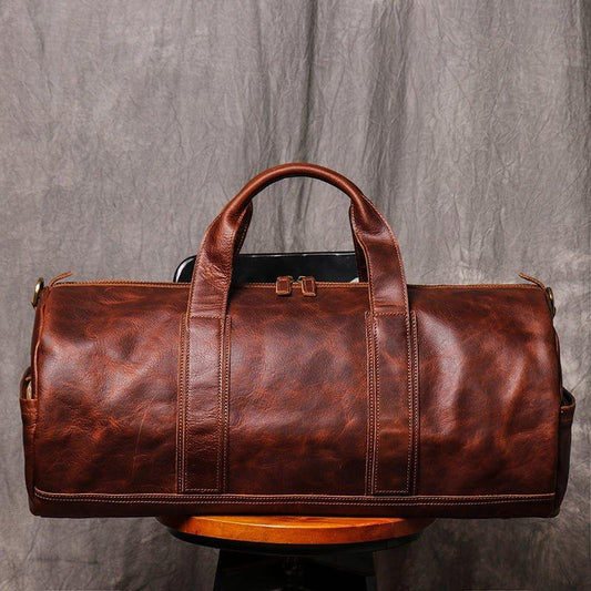 Woosir Cowhide Duffle Bag 21" - Woosir