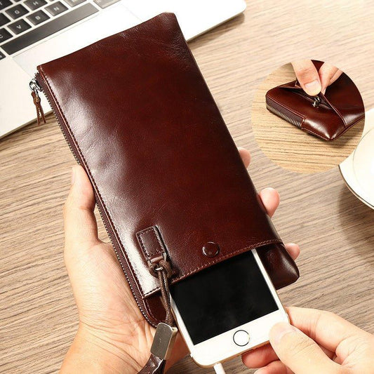 Woosir Cowhide Wallet Vintage - Woosir