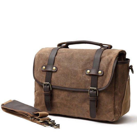 Woosir DSLR Camera Shoulder Bag Waterproof Canvas - Woosir