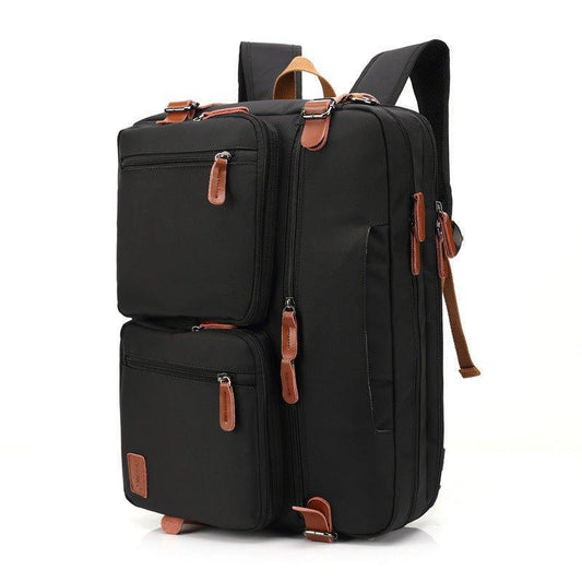 Woosir Dual-Use Canvas Laptop Backpack Briefcase - Woosir