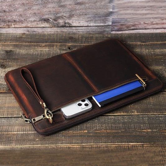 Woosir Leather Laptop Case for Macbook Pro 15.4 Inch - Woosir