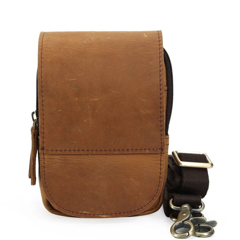 Woosir Genuine Leather Messenger Shoulder Bag For Man - Woosir