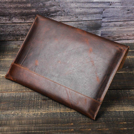 Woosir Genuine Leather Sleeve Case for 16 Inch MacBook Pro - Woosir