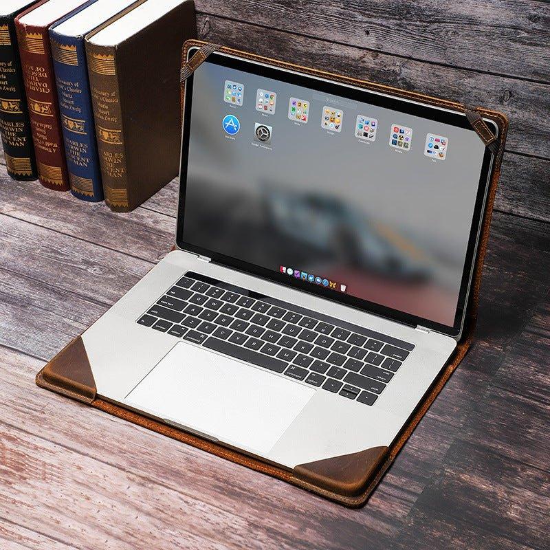 Woosir Laptop Leather Case For Macbook Pro 15.4 Inch - Woosir