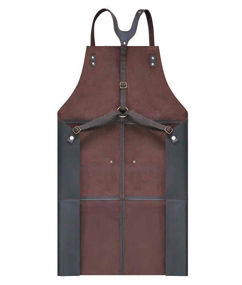 Woosir Leather Aprons - Grill Apron, Woodworking Apron - Woosir