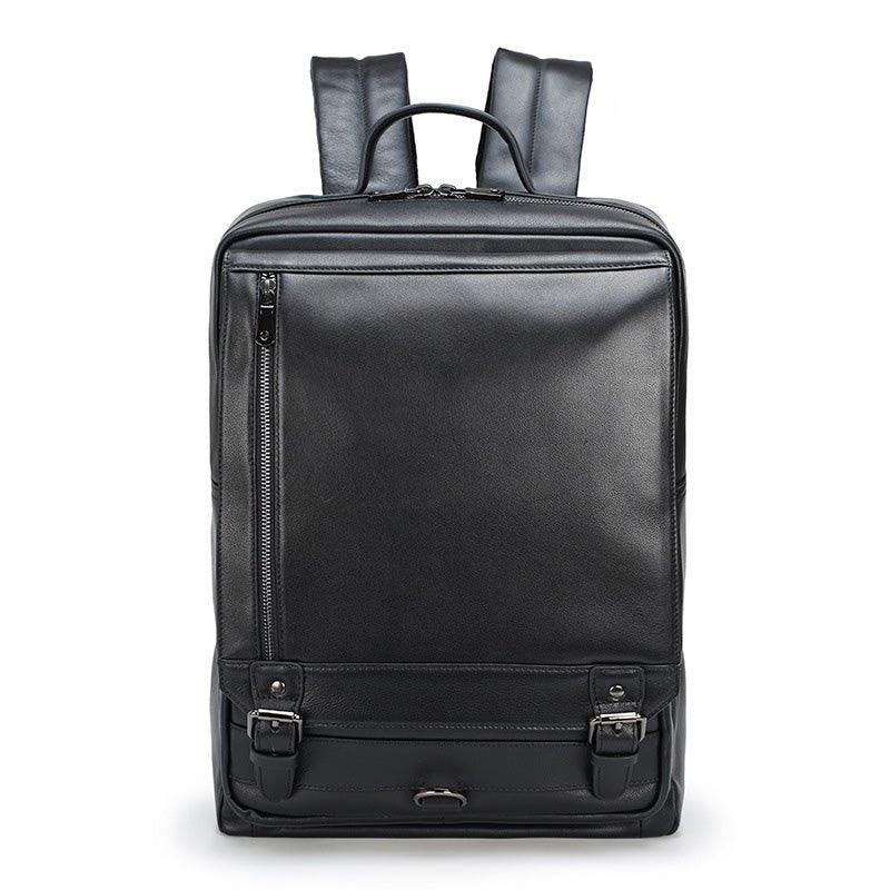 business backpacks leather Woosir Leather Business 15" Laptop Leather Backpacks