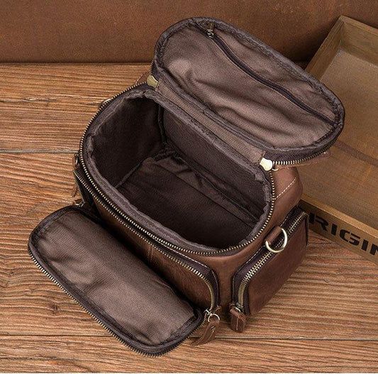 Woosir Leather Camera Shoulder Bag - Woosir