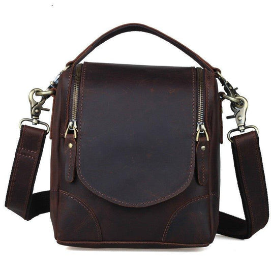 Woosir Leather DSLR Camera Bag Small Travel - Woosir