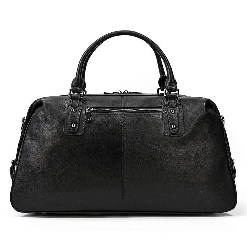 Woosir Leather Travel Bag Black - Woosir