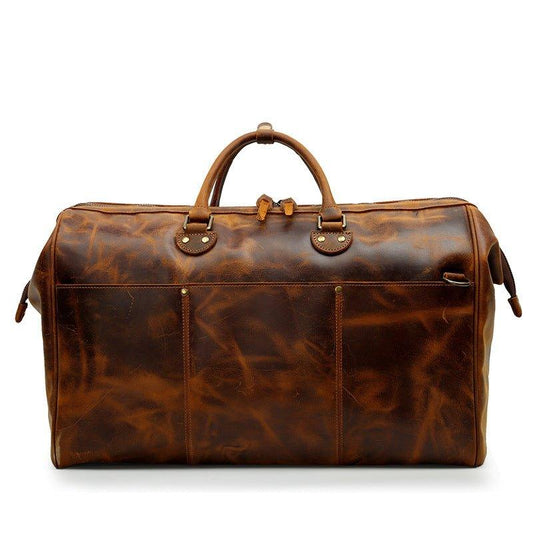 Woosir Men Large Leather Travel Bag - Woosir