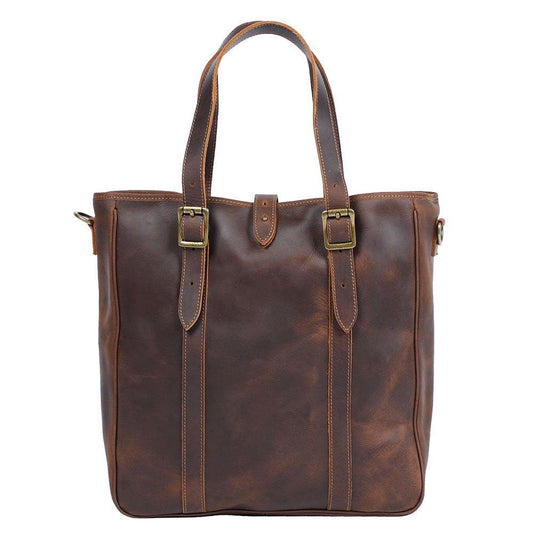 Woosir Men Tote Bag with Leather Strap - Woosir