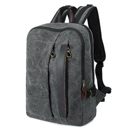Mens 14 Inches Laptop Canvas Backpack - Woosir