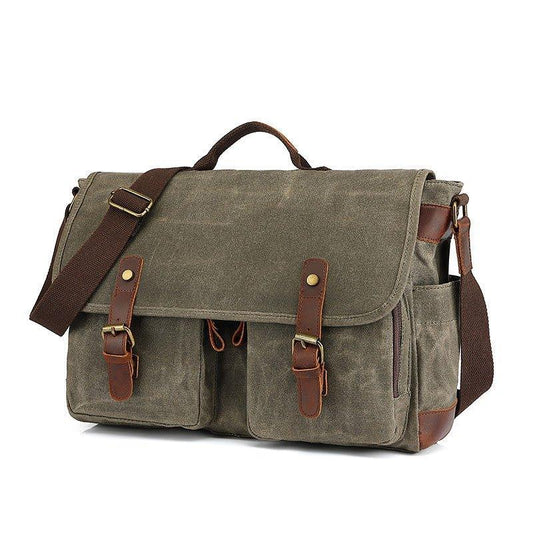 Woosir Mens Work Bag Messenger Fit Laptop 15.6" - Woosir