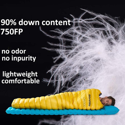 Woosir Mummy Sleeping Bag 0 Degree Goose Down - Woosir