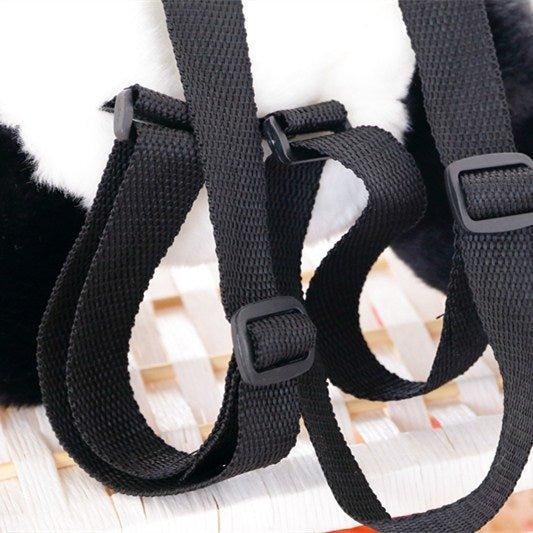 Woosir Panda Furry Shoulder Pack for Children - Woosir Woosir Panda Furry Shoulder Pack for Children - Woosir