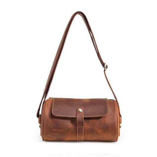 Woosir Retro Cylindrical Small Shoulder Bag Men Women - Woosir