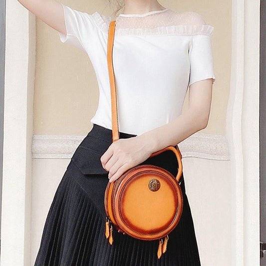 Woosir Round Crossbody Bag Purse - Woosir