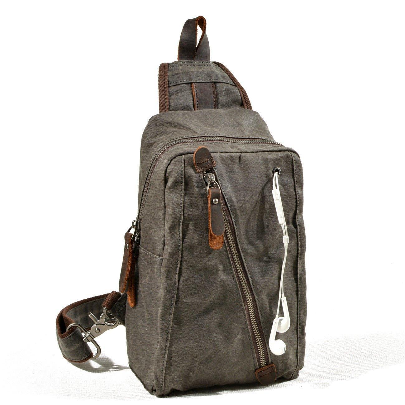 Canvas Sling Backpack