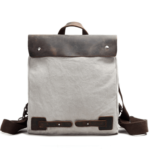 Vintage Canvas Outdoor Backpack for Hiking - Woosir