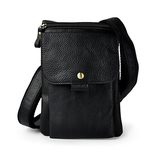 Woosir Vintage Genuine Leather Dual-Use Messenger Bag - Woosir
