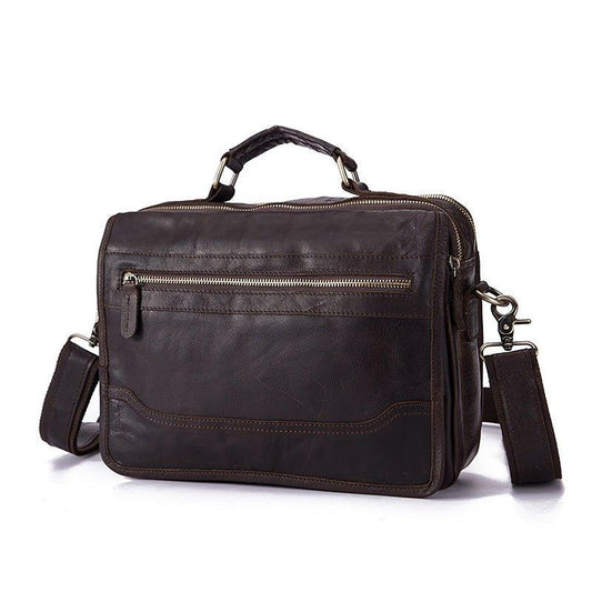 Woosir Vintage Genuine Leather Large Messenger Bag - Woosir