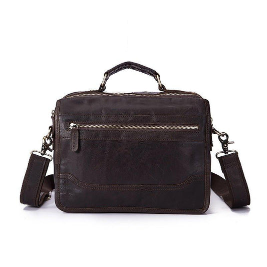 Woosir Vintage Genuine Leather Large Messenger Bag - Woosir