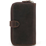 Woosir Vintage Leather Long Wallets for Men - Woosir