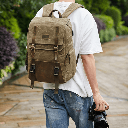 Woosir Waterproof Camera Backpack with Laptop Compartment - Woosir