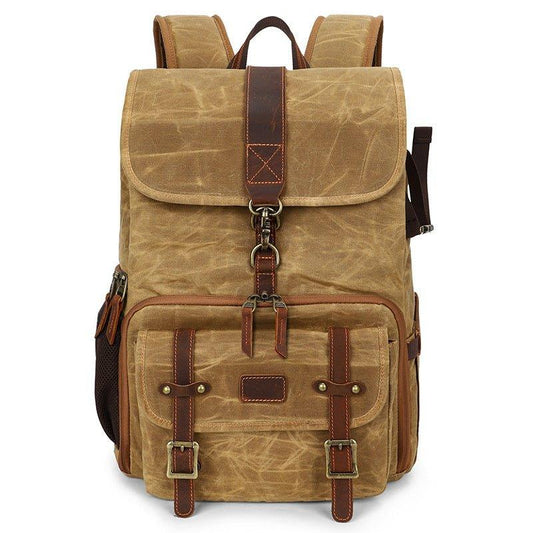 Woosir Waterproof Canvas Photography Men Travel Backpacks - Woosir