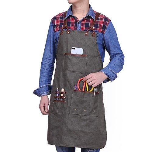 Woosir Waterproof Work Aprons With Pockets - Woosir
