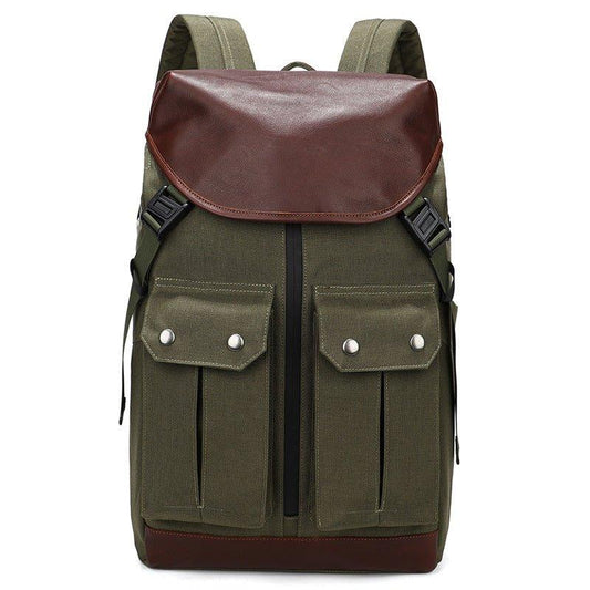 Mens Travel Backpack with Trolley Sleeve - Woosir