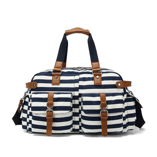 Weekend Bag Canvas Travel Tote for Women - Woosir