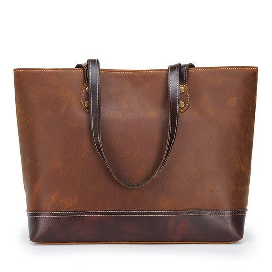 Woosir Women Leather Designer Tote Bag for work - Woosir