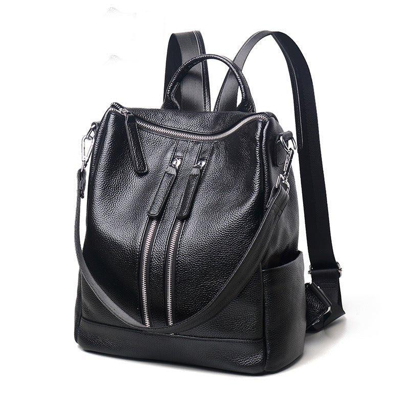 backpack purse soft leather Woosir Womens Soft Real Leather Backpack Purse