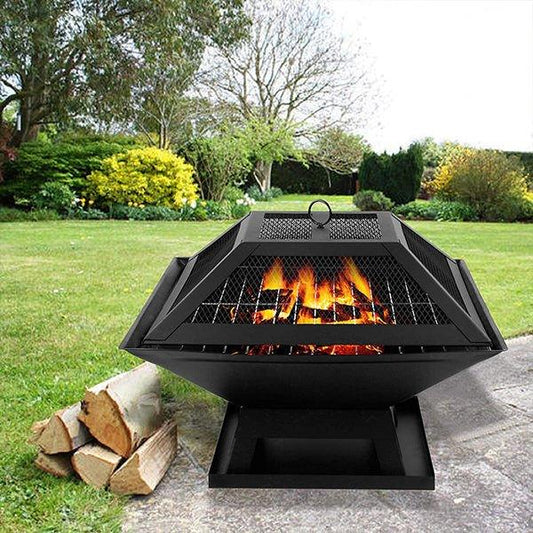 Woosir Wood Burning Square Fire Pits - Woosir