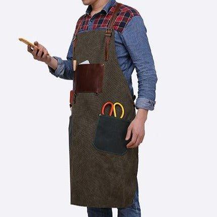Woosir Work Apron With Tool Pockets - Woosir