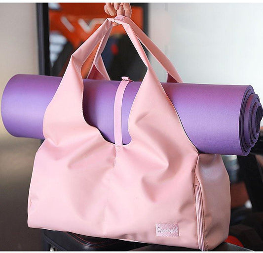 Yoga Mat Bag Gym Handbags Pink - Woosir