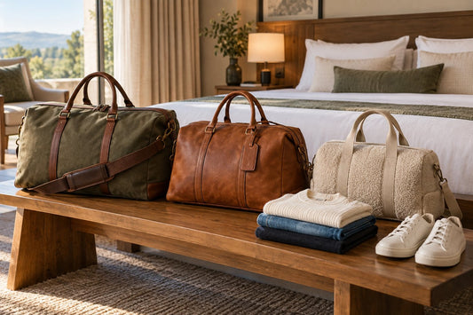 Weekender bags compared by size, material, and travel style