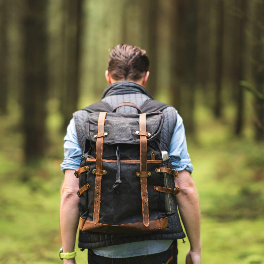 How to care for Waxed Canvas Backpack - Woosir