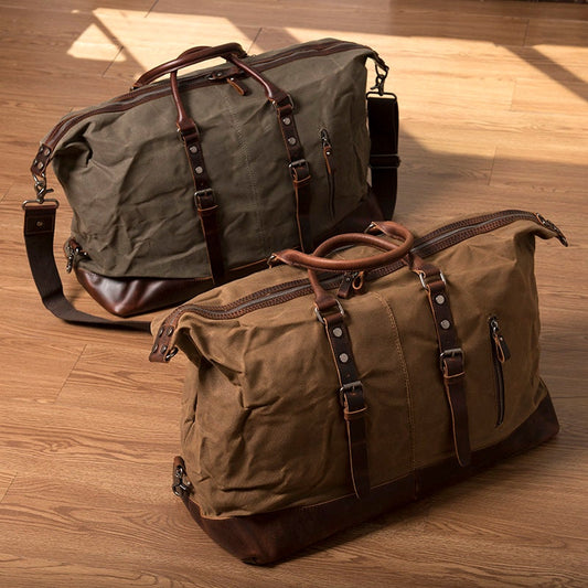 How to find reliable suppliers of waterproof waxed canvas duffel bags? - Woosir