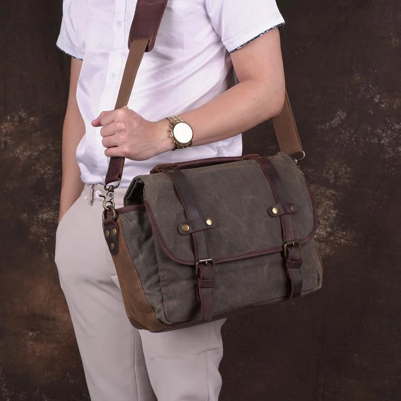 Top 10 Best Waxed Canvas Backpacks for Photography - Woosir