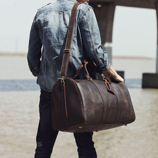 The Best Top 10 Leather Duffle Bags for Adventure - Woosir