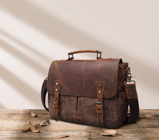 The Most Recommended Canvas Briefcases Based on Reviews - Woosir