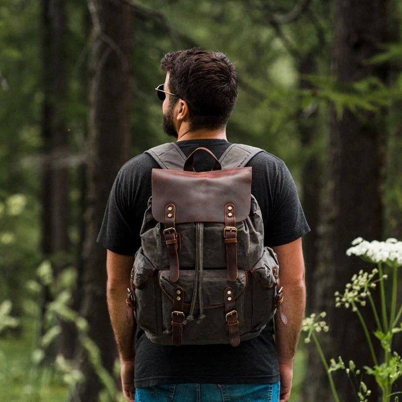 From School to Outdoors: How a Cotton Canvas Backpack Can Meet Your Needs - Woosir