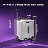 20-Inch Smart Suitcase Scooter with App Control