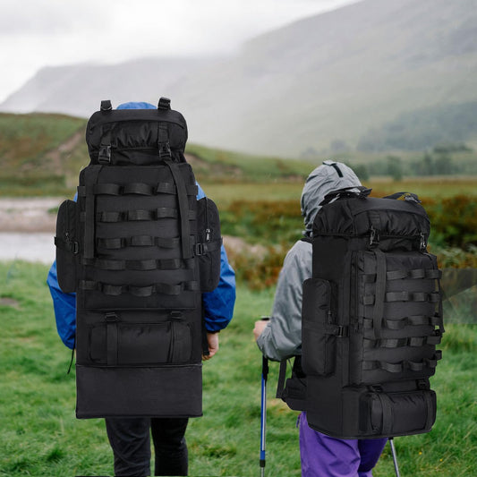 70L/100L Camping Hiking Backpack with Rain Cover
