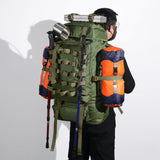 70L/100L Camping Hiking Backpack with Rain Cover