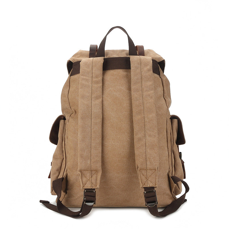 Cotton Canvas Backpack for Outdoor